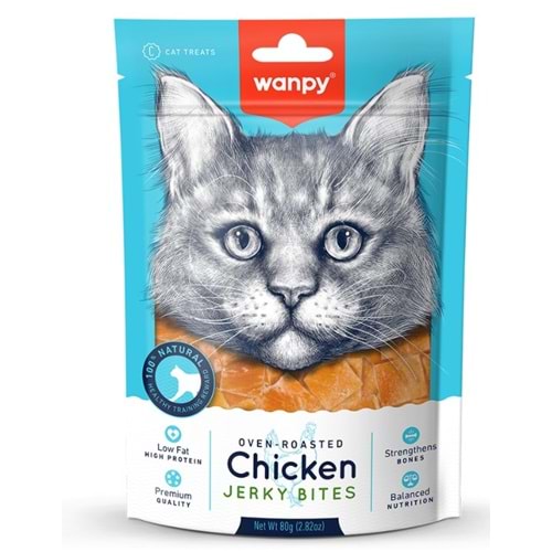 WANPY YUMUŞAK TAVUK 80 GR KEDİ ÖDÜLÜ CA-09H