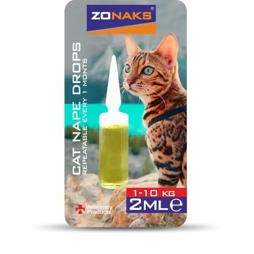 ZONAKS CAT NAPE DROPS 2 ML