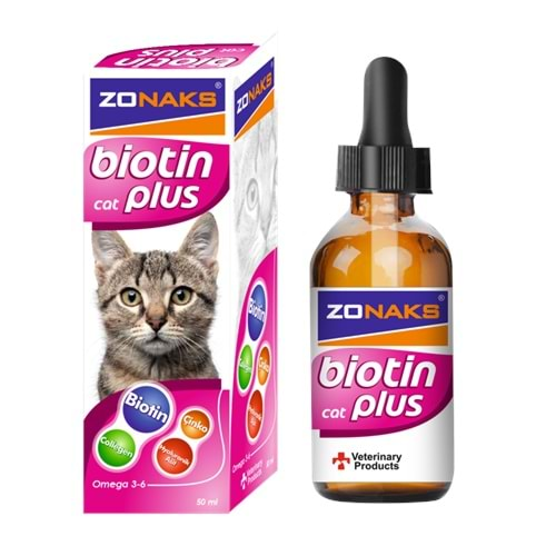 ZONAKS BİOTİN CAT PLUS 50 ML