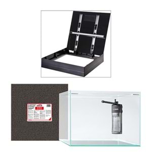 SERA SCAPER CUBE AKVARYUM SETİ 40X40X30H 48LT