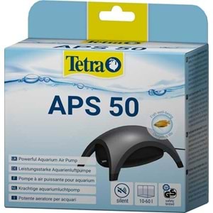 TETRA APS 50 SESSİZ HAVA MOTORU- SİYAH - 10/60L AKVARYUM