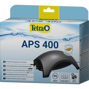 TETRA APS 400 SESSİZ HAVA MOTORU- SİYAH - 250/600L AKVARYUM