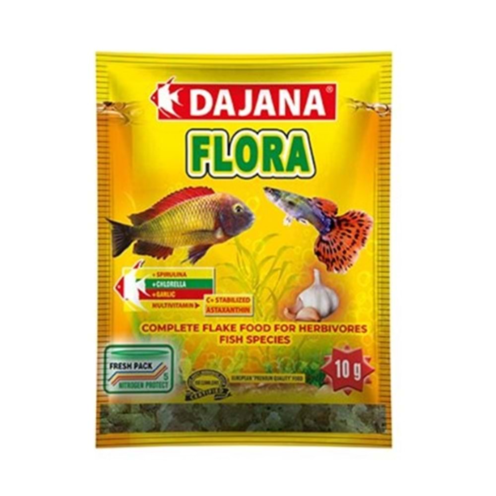 DAJANA FLORA FLAKES 80 ML 10 GR ZARF YEM