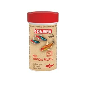 DAJANA MİNİ TROPİCAL PELLETS 100 ML 55 GR
