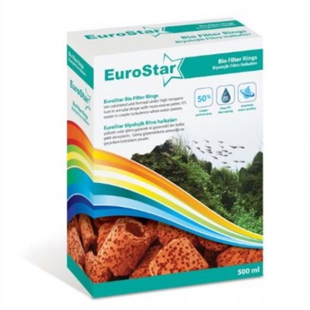EUROSTAR KAHVERENGİ BIO FILTER RING 500 ML