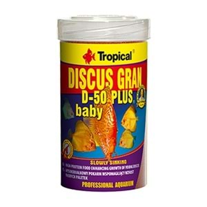TROPİCAL DİSCUS GRAN D-50 PLUS BABY 250ML/130GR