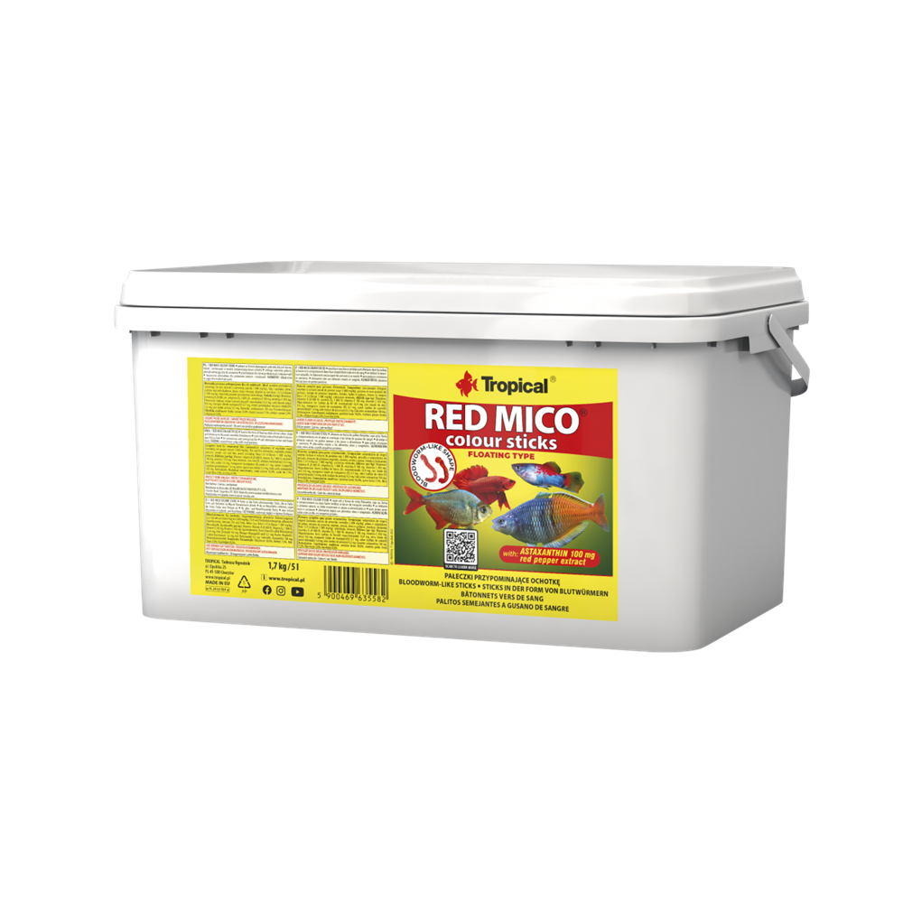TROPİCAL RED MİCO COLOUR STİCKS 5L/1,7KG