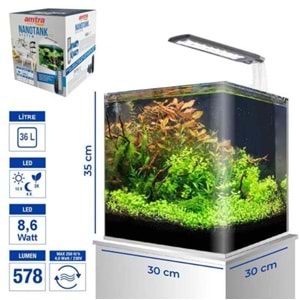 AMTRA NANO TANK 36 SET 30X30X35 CM 36 LT
