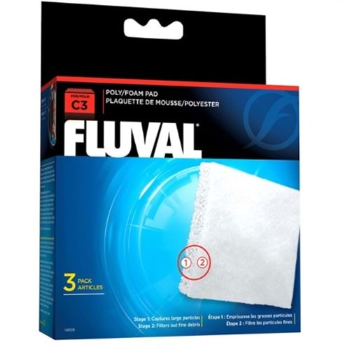 FLUVAL C3 FİLTRE SÜNGERİ ( 3 LÜ )