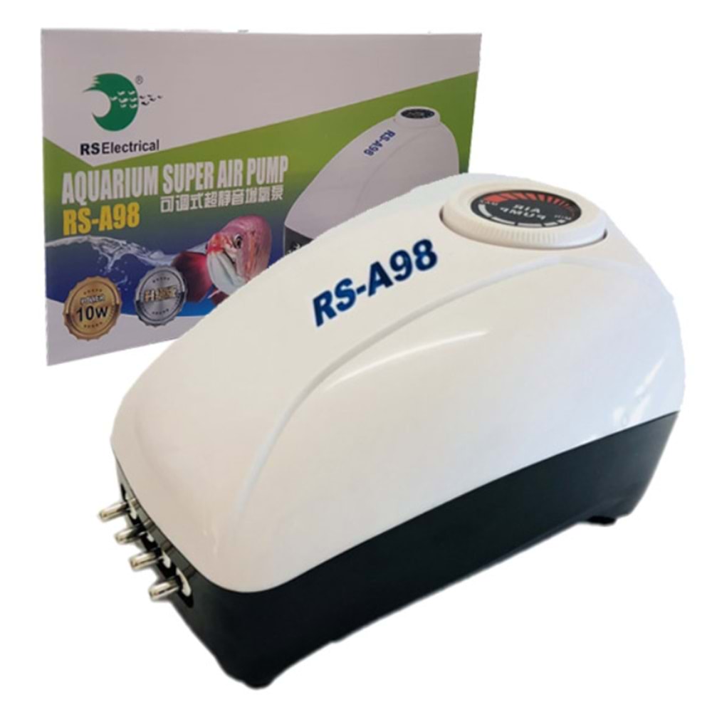 RSA98 SÜPER 4 ÇIKIŞLI HAVA MOTORU 10W
