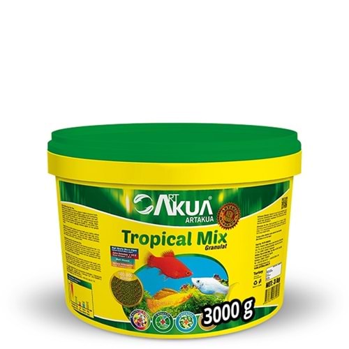 ARTAKUA TROPİCAL MİX 3 KG KOVA