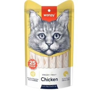 WANPY TAVUKLU 25*14 GR KREMA KEDİ ÖDÜLÜ RAC-49