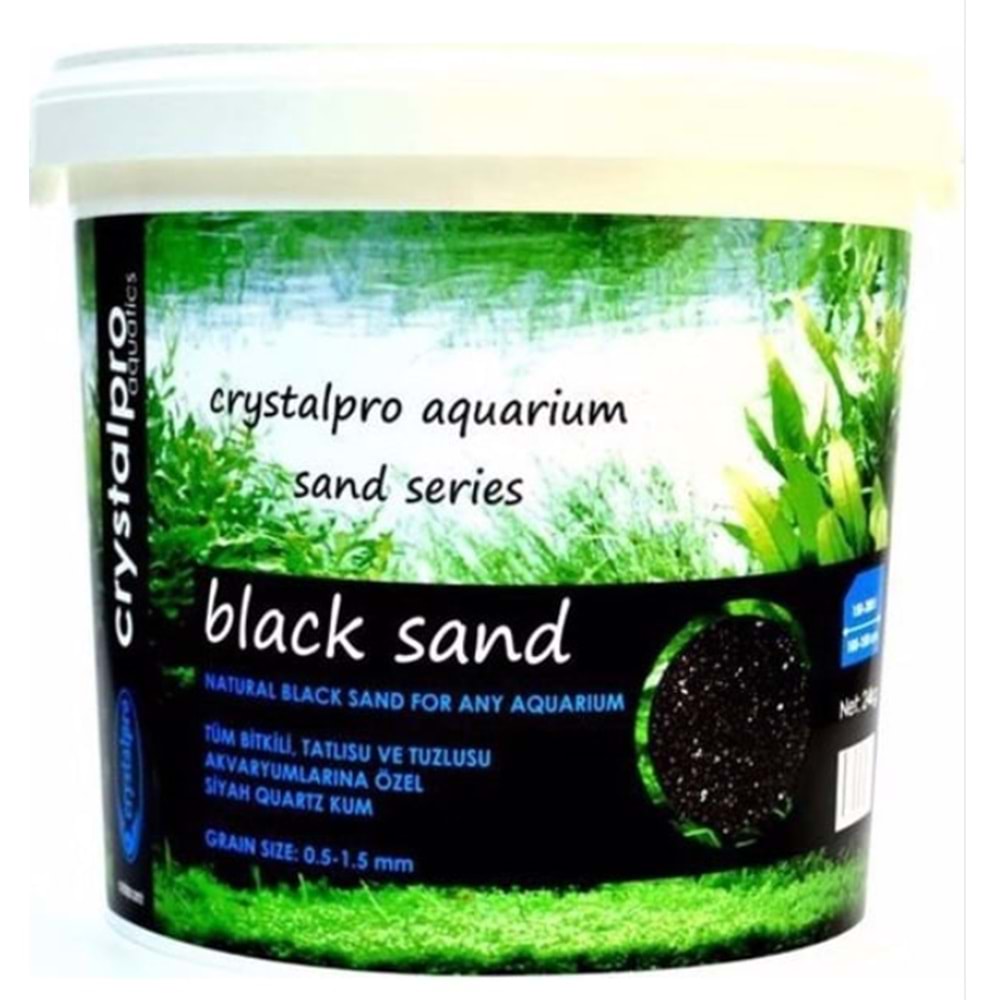 CRYSTALPRO BLACK SAND KOVA 25 KG