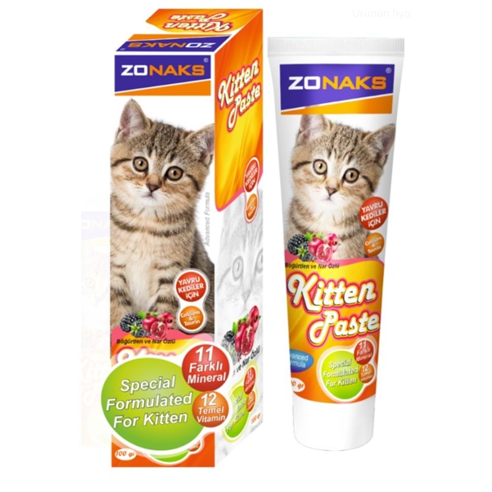 ZONAKS KİTTEN PASTE 100 GR